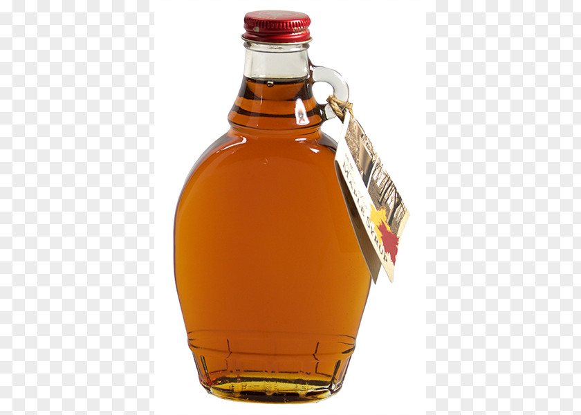 Maple Syrup Liqueur Bottle PNG