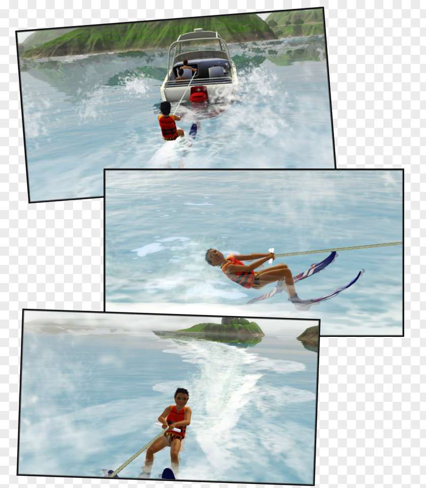 Water Skiing Leisure Hobby Extreme Sport Vacation Advertising PNG