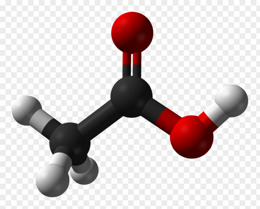 Acetic Acid Ball-and-stick Model Molecule Carboxylic PNG