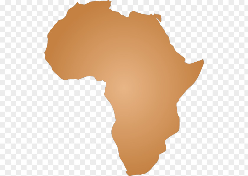 Africa South Map Clip Art PNG