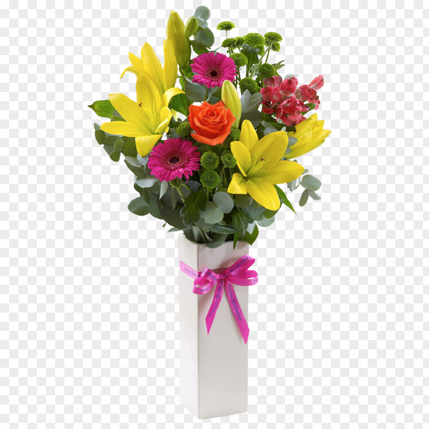 BOUQUET FLOWER Vase Birthday Gift Flower Bouquet PNG