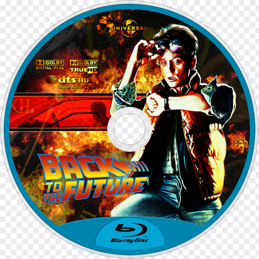 Dvd Blu-ray Disc DVD Back To The Future Compact Film PNG
