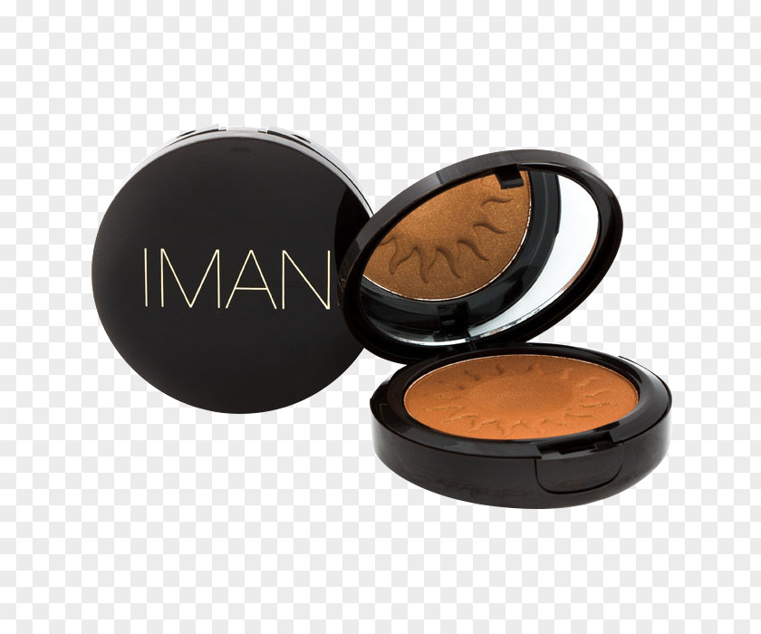 Luminous Powder Foundation IMAN Second To None Cream Cosmetics Face PNG