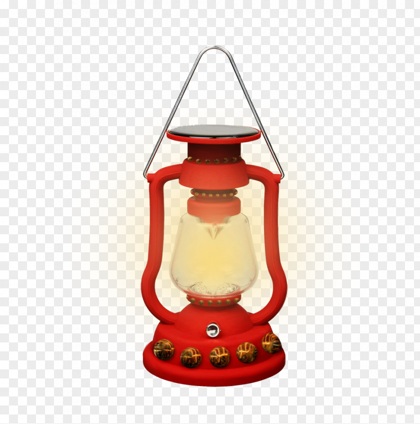 Red Lamps Street Light Solar Lamp Power Lantern PNG