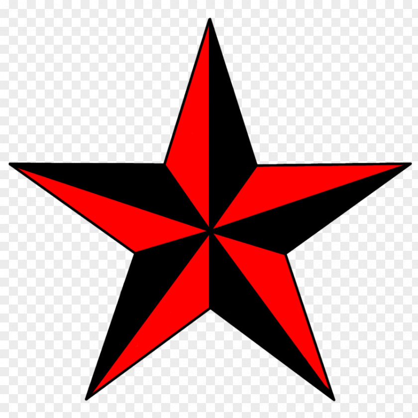 Red Star Northern California Nautical Tattoo Polaris PNG