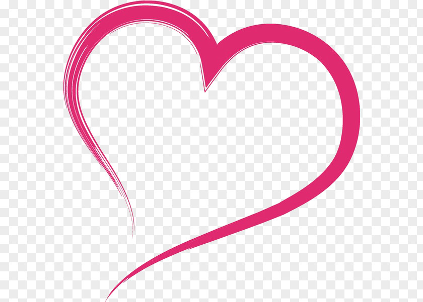 Magenta Pink Love Background Heart PNG