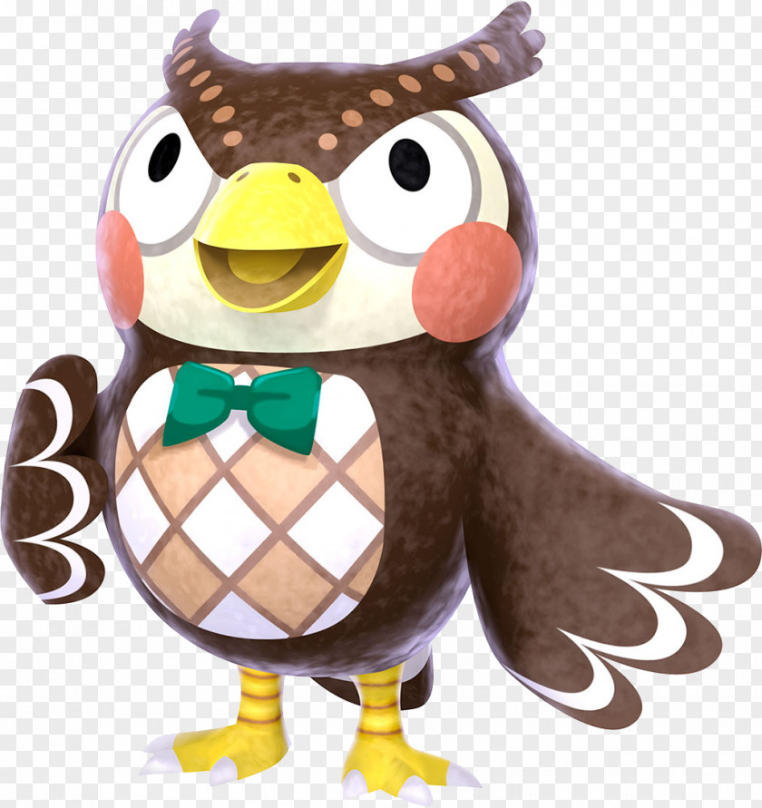 Owl Animal Crossing: New Leaf City Folk Tom Nook Video Game PNG