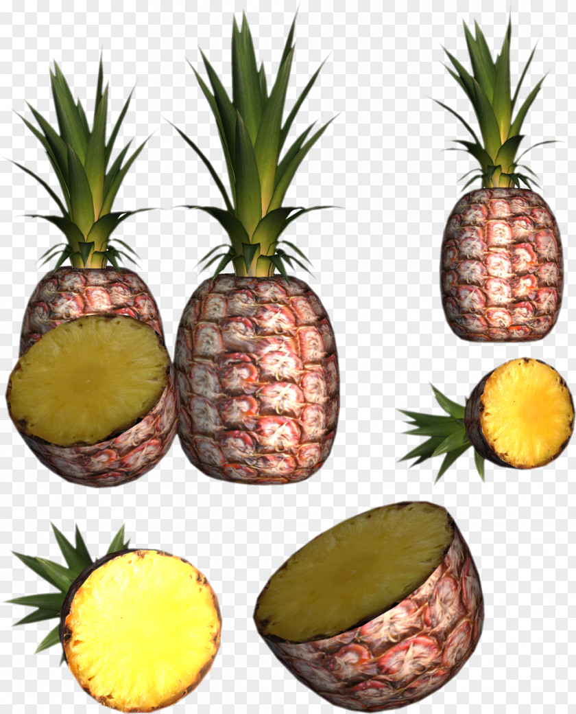 Pineapple Cake Juice Bun Fruit PNG
