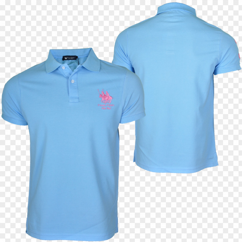 Polo T-shirt Shirt Clothing Blue PNG