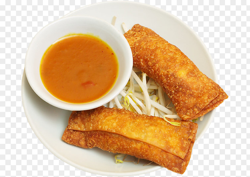 Spring Roll Egg Nam Chim Dipping Sauce PNG