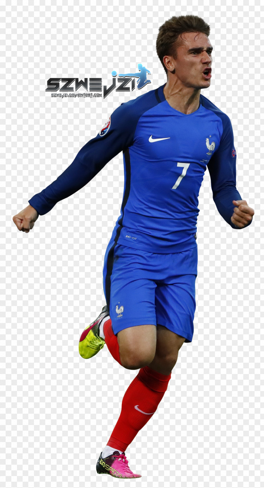 Antoine Griezmann UEFA Euro 2016 France National Football Team 2018 FIFA World Cup Jersey PNG