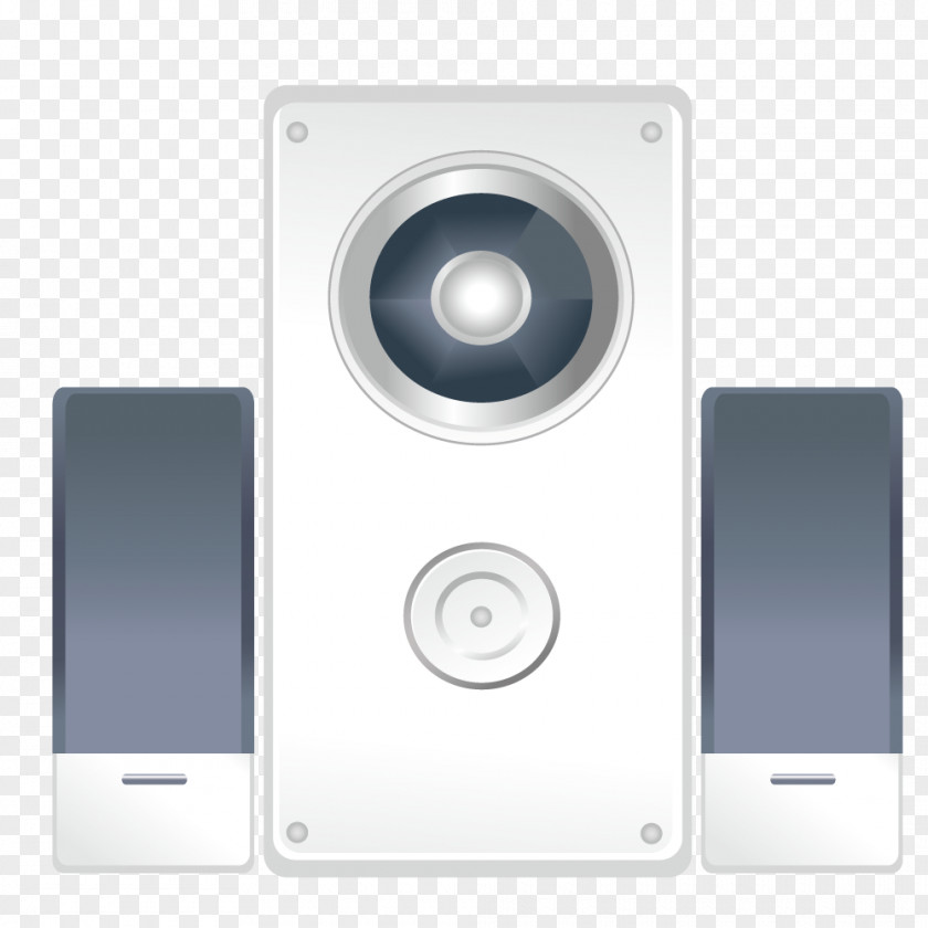 Flat Speaker Loudspeaker Enclosure Computer Speakers Sound PNG