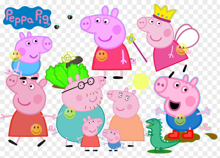 PEPPA PIG Daddy Pig Photography Animated Cartoon PNG