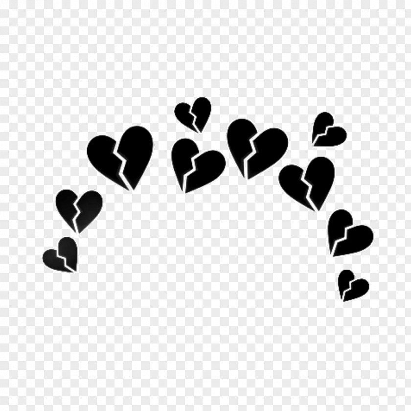 White Heart Tumblr Broken Clip Art Emoji PNG