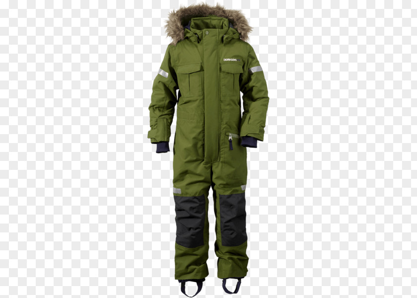 Green Stadium Boilersuit Children's Clothing Ski Suit Hood PNG