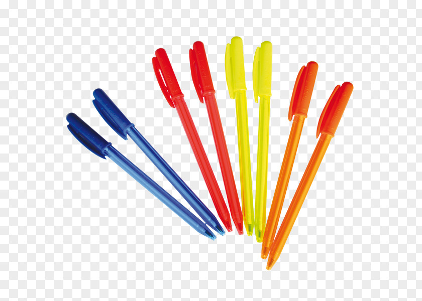 Pencil Colored Pens Blue PNG