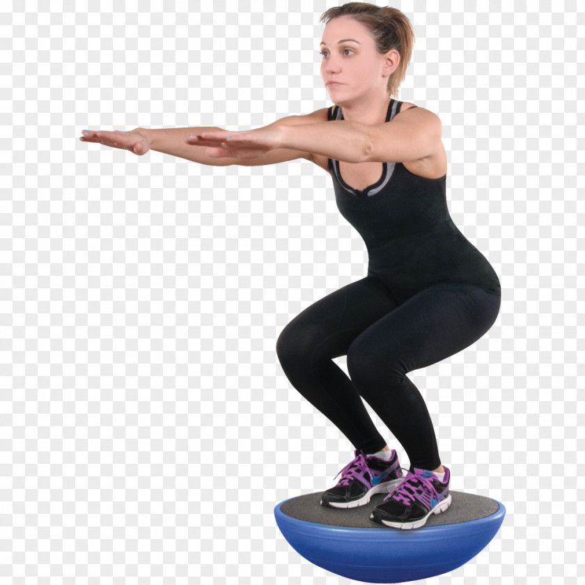 Pilates Trainer Balance Board Sport Physical Fitness Strength Training PNG