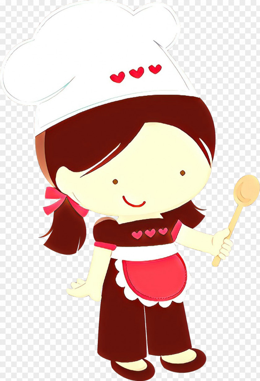 Style Smile Girl Cartoon PNG