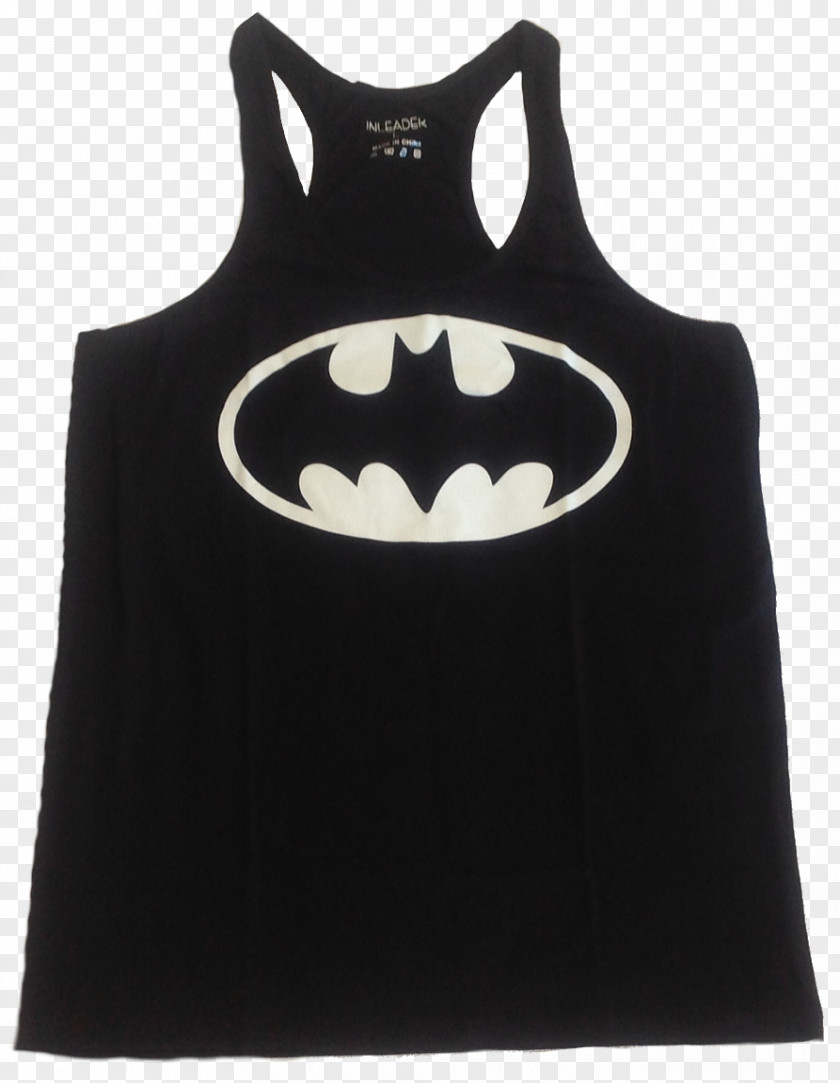 White Vest Batman T-shirt Superman Superhero Sleeveless Shirt PNG