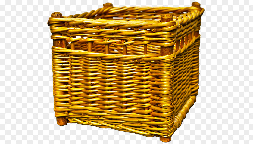 Wicker Basket Picnic Baskets Weaving PNG