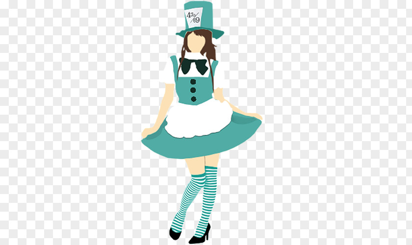 Alice In Wonerland Illustration Alice's Adventures Wonderland Clip Art Costume PNG