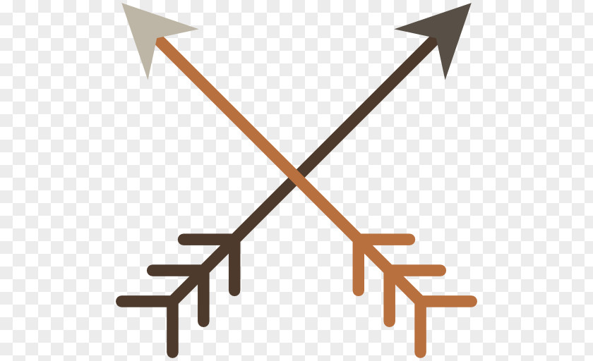 Bow And Arrow Archery Icon PNG