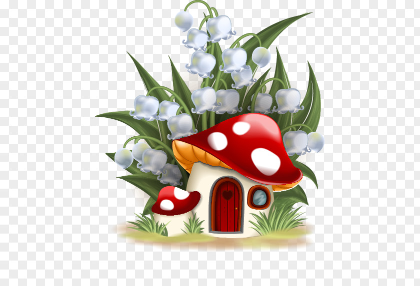 Cute Cartoon Flower Mushroom Fairy Royalty-free Clip Art PNG