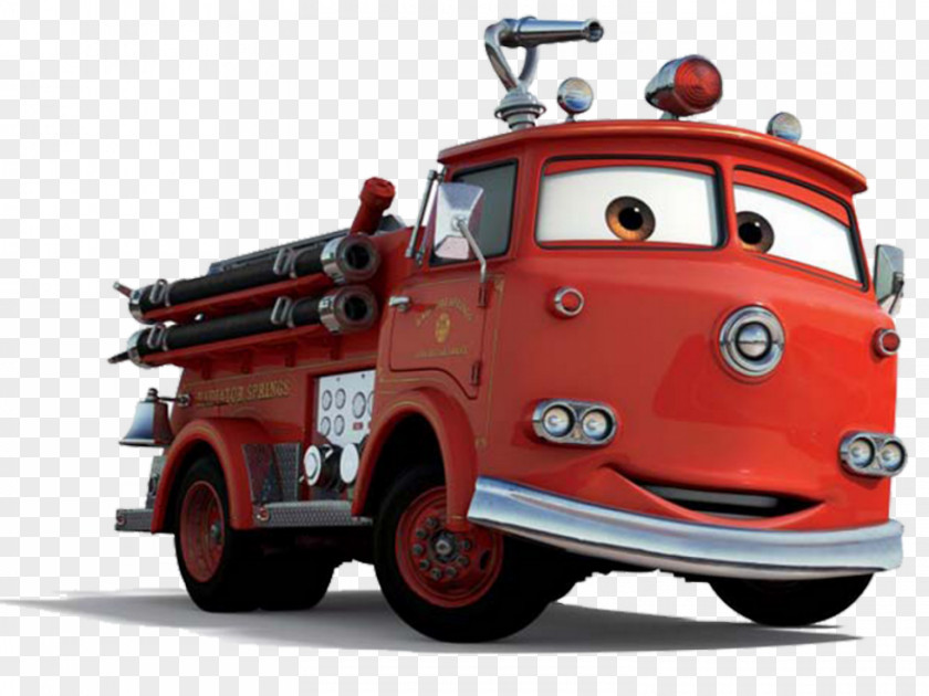 Firefighter Mater Lightning McQueen Cars The Walt Disney Company Pixar PNG