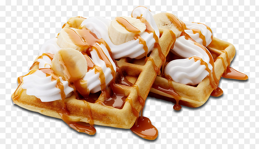 Ice Cream Belgian Waffle Pancake Cuisine PNG