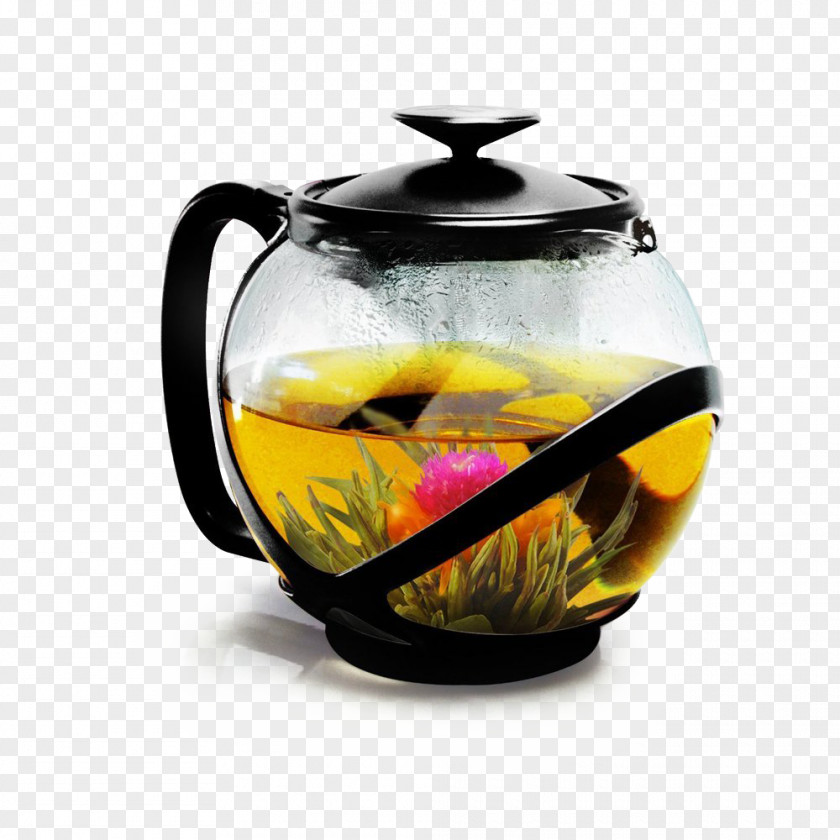 Lemon Tea Kettle Teapot Infuser Pitcher PNG