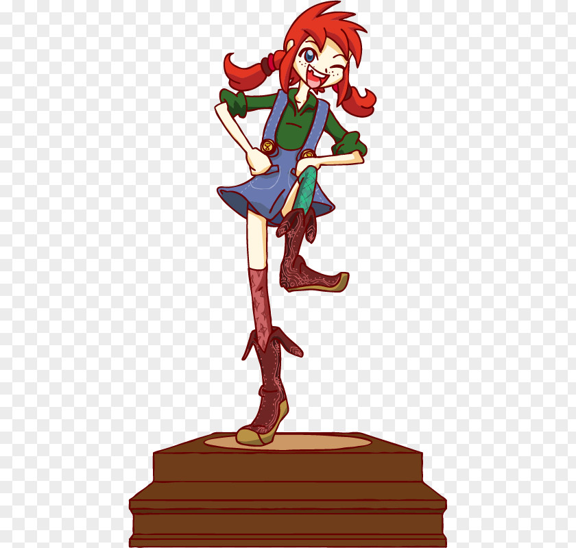 Pippi Figurine Legendary Creature Clip Art PNG