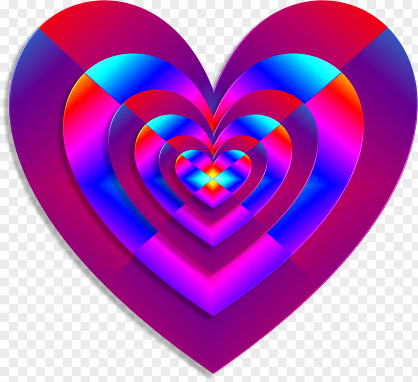 Purple Heart Love Romance PNG