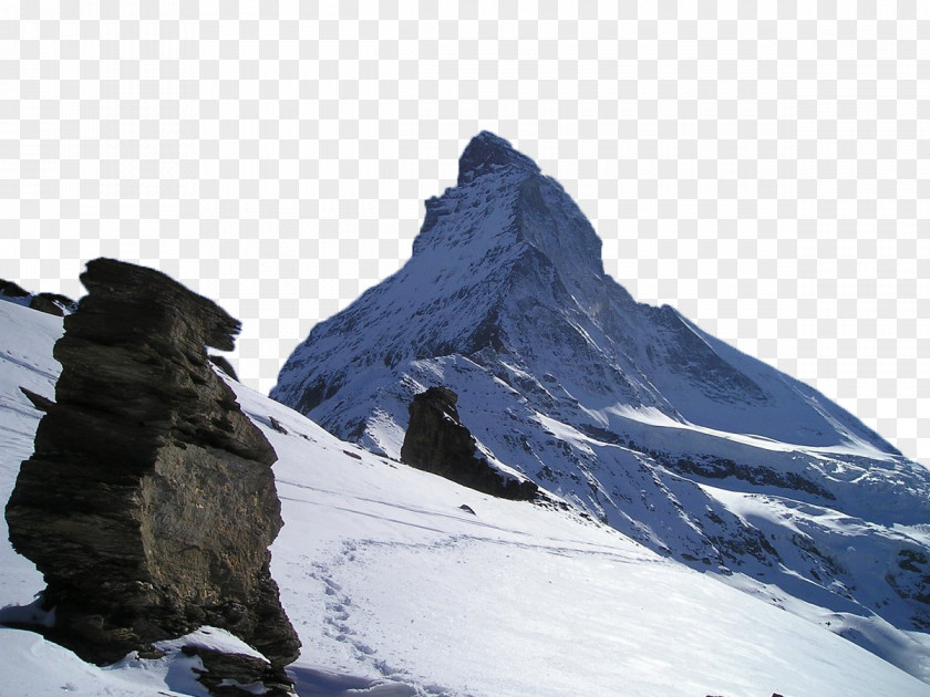 Snow Mountain Klein Matterhorn Swiss Alps Verbier Zermatt PNG