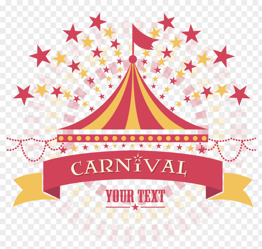 Vector Silhouette Circus Template Carnival PNG