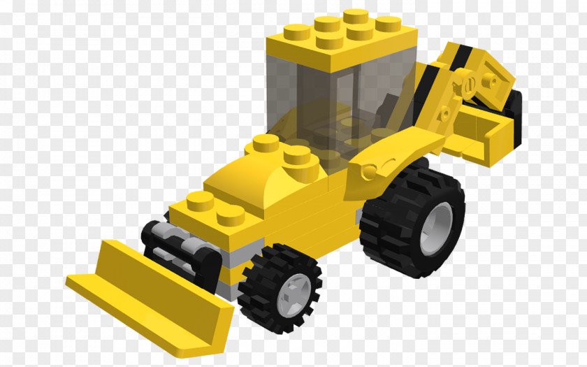 Bulldozer LEGO Technology Machine PNG