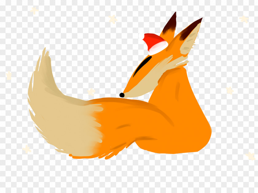 Drawing Bird Fox Red Tail Wing PNG