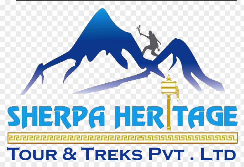 Mountain Logo Machapuchare Kangchenjunga Trekking PNG