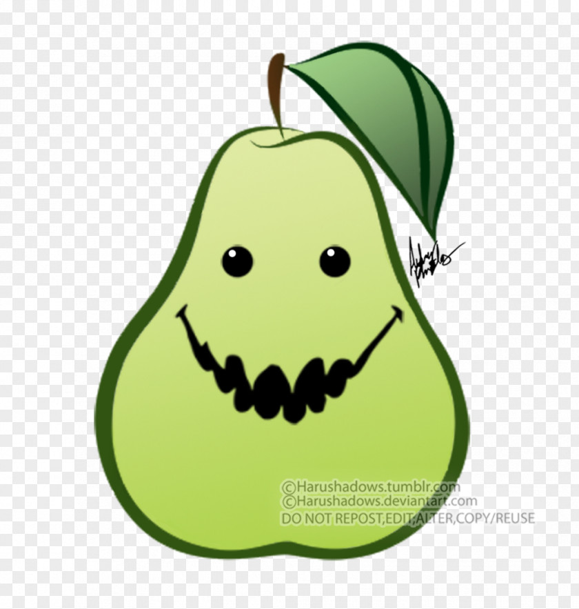 Pear Character Pumpkin Apple Clip Art PNG