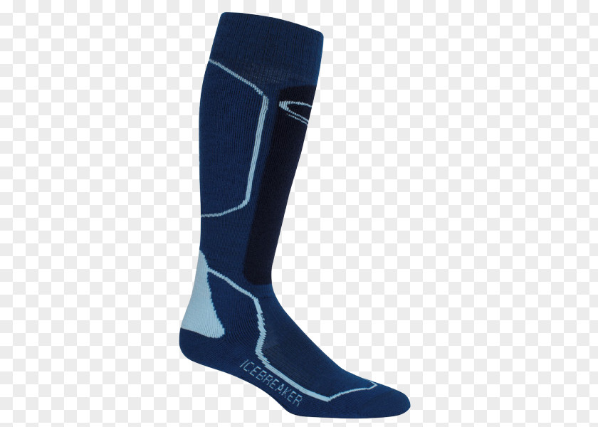 Skiing Alpine Icebreaker Clothing Sock PNG