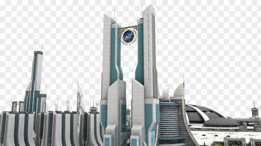 Futuristic Cities: Skylines City Building Science Fiction PNG