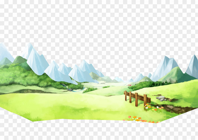 Nature Watercolor Harvest Moon: The Lost Valley Friends Of Mineral Town Nintendo Seeds Memories PNG