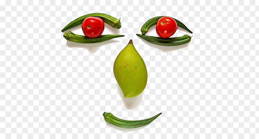 Smiley Face Composed Of Fruits And Vegetables Vegetable Fruit Stock Photography Tomato PNG