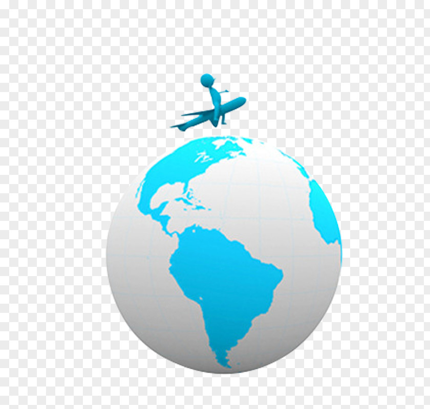 3D Villain Earth Globe World Vector Map PNG