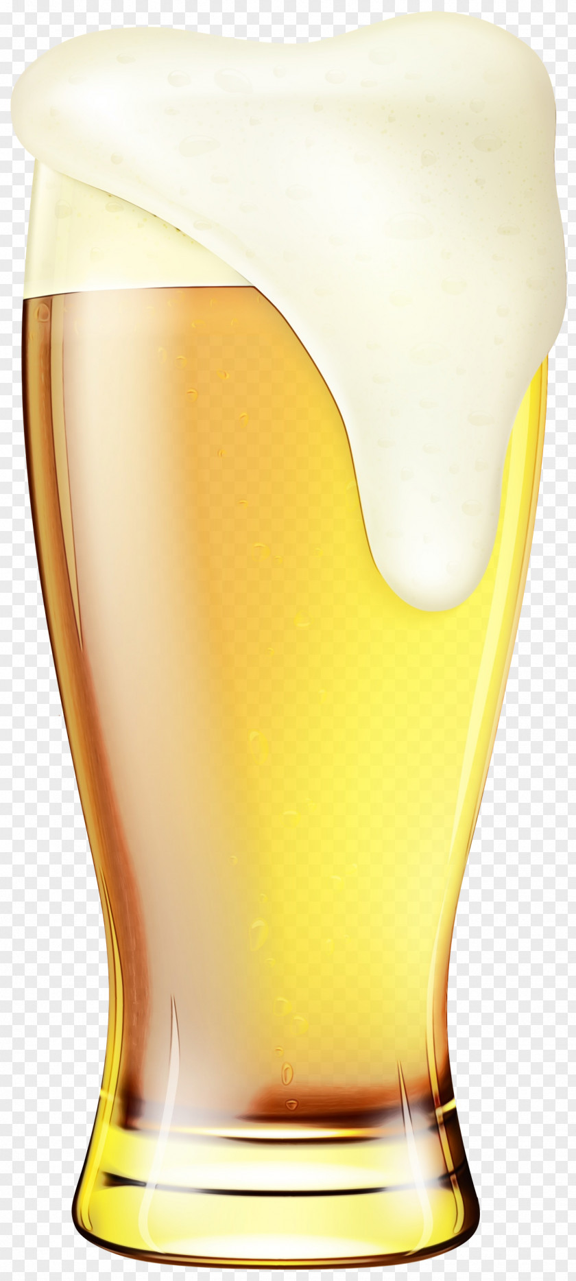 Beer Glass Pint Yellow PNG