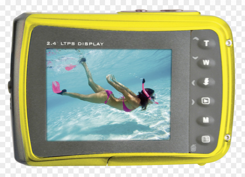 Camera Easypix W1024 Splash Digital Photography Camcorder PNG