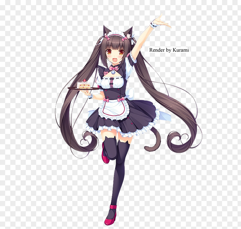 Chocolate Nekopara Catgirl Neko Works PNG