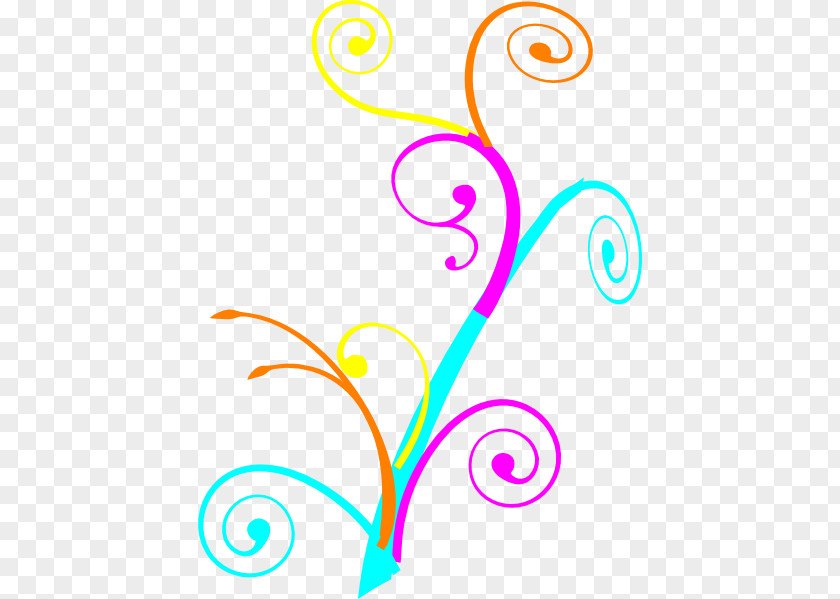 Rainbow Swirl Cliparts Branch Tree Twig Clip Art PNG