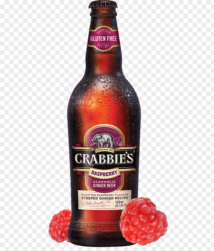 Raspberry Beer Ginger Ale Wine PNG