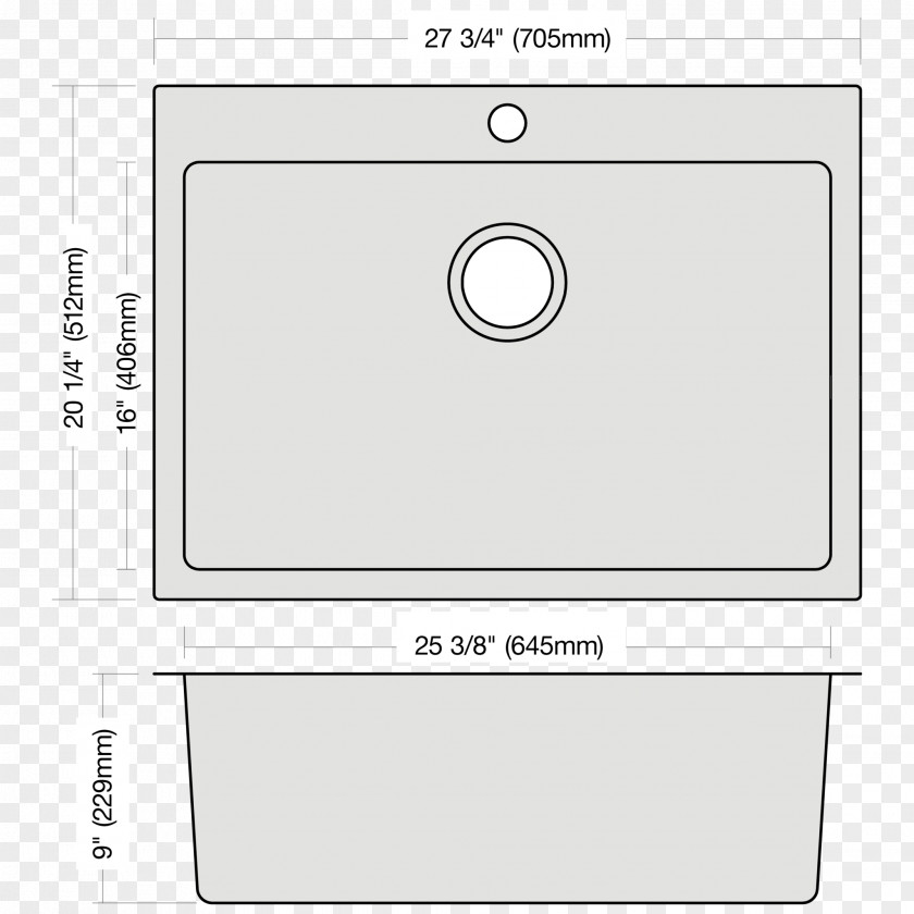 Sink Plan Paper Line Angle PNG