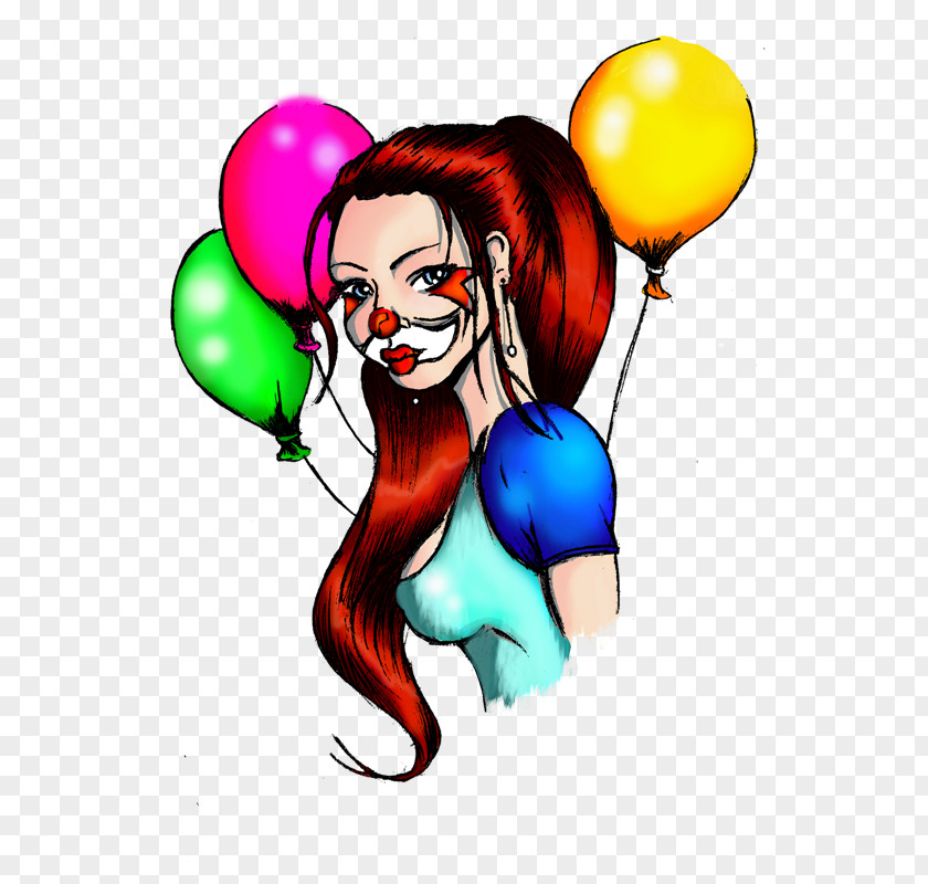 Ug Balloon Character Clown Clip Art PNG